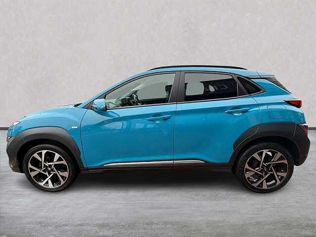 Hyundai KONA 1.0 T-Gdi Mhev Premium Suv 5Dr Petrol Hybrid Manual Euro 6 (S/S) (120 Ps) Dive Blue