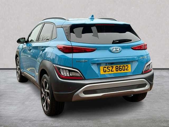 Hyundai KONA 1.0 T-Gdi Mhev Premium Suv 5Dr Petrol Hybrid Manual Euro 6 (S/S) (120 Ps) Dive Blue