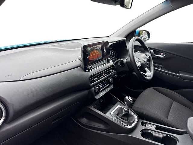 Hyundai KONA 1.0 T-Gdi Mhev Premium Suv 5Dr Petrol Hybrid Manual Euro 6 (S/S) (120 Ps) Dive Blue