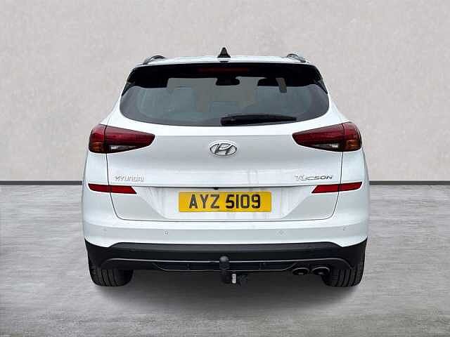 Hyundai TUCSON 1.6 Crdi Mhev N Line Suv 5Dr Diesel Hybrid Manual Euro 6 (S/S) (136 Ps) Polar White