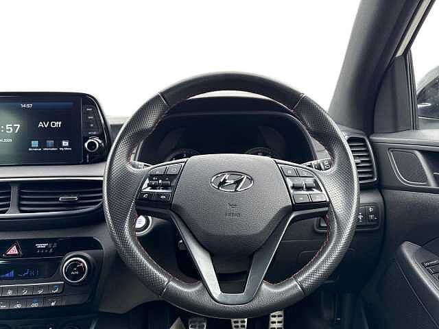 Hyundai TUCSON 1.6 Crdi Mhev N Line Suv 5Dr Diesel Hybrid Manual Euro 6 (S/S) (136 Ps) Polar White