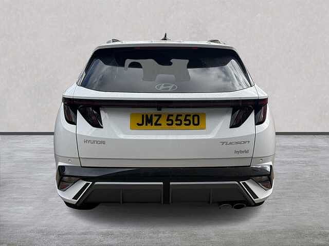 Hyundai TUCSON 1.6T 239 Hybrid N Line 5Dr Auto White