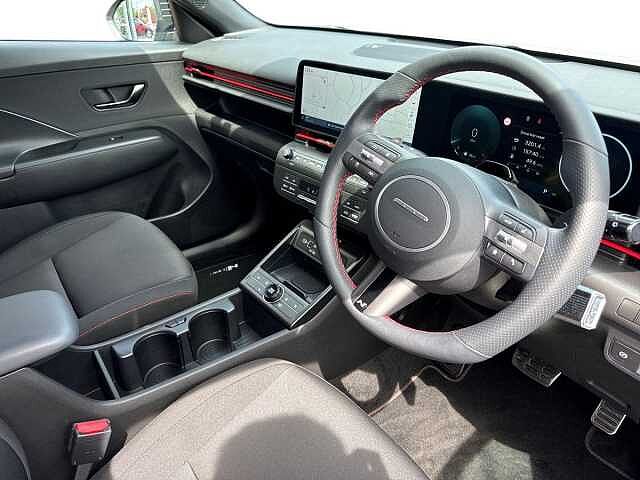 Hyundai KONA 1.6 H-Gdi N Line Suv 5Dr Petrol Hybrid Dct Euro 6 (S/S) (138 Ps) Special Solid - Atlas White