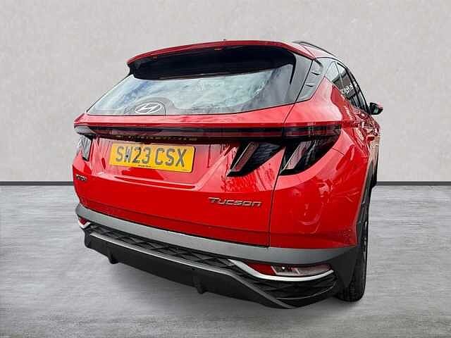 Hyundai TUCSON 1.6 T-Gdi Se Connect Suv 5Dr Petrol Manual Euro 6 (S/S) (150 Ps) Engine Red