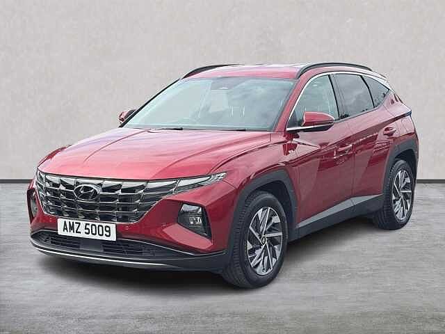 Hyundai TUCSON 1.6 T-Gdi Mhev Premium Suv 5Dr Petrol Hybrid Dct Euro 6 (S/S) (150 Ps) Sunset Red