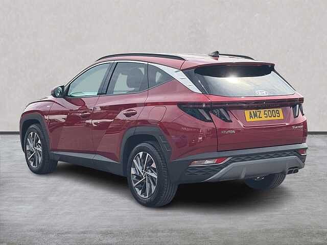 Hyundai TUCSON 1.6 T-Gdi Mhev Premium Suv 5Dr Petrol Hybrid Dct Euro 6 (S/S) (150 Ps) Sunset Red
