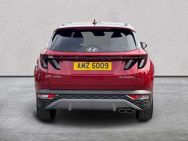 Hyundai TUCSON 1.6 T-Gdi Mhev Premium Suv 5Dr Petrol Hybrid Dct Euro 6 (S/S) (150 Ps) Sunset Red