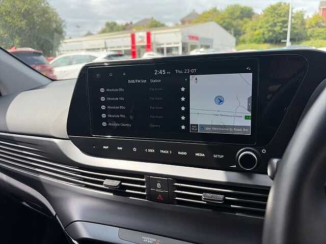 Hyundai BAYON 1.0 T-Gdi Mhev Premium Suv 5Dr Petrol Hybrid Dct Euro 6 (S/S) (100 Ps) Mangrove Green