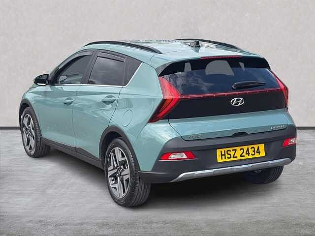 Hyundai BAYON 1.0 T-Gdi Mhev Premium Suv 5Dr Petrol Hybrid Dct Euro 6 (S/S) (100 Ps) Mangrove Green