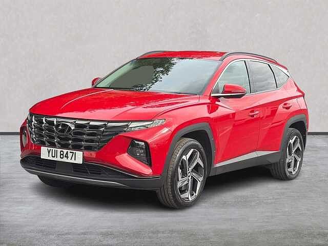 Hyundai TUCSON 1.6 H T-Gdi Premium Suv 5Dr Petrol Hybrid Auto Euro 6 (S/S) (230 Ps) Engine Red