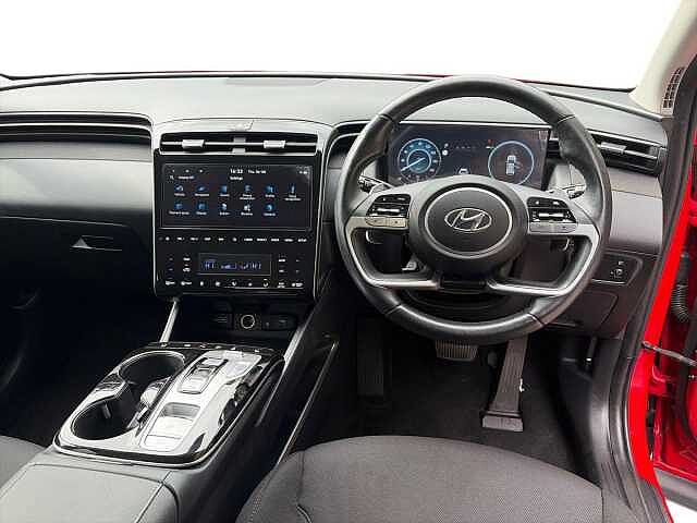 Hyundai TUCSON 1.6 H T-Gdi Premium Suv 5Dr Petrol Hybrid Auto Euro 6 (S/S) (230 Ps) Engine Red