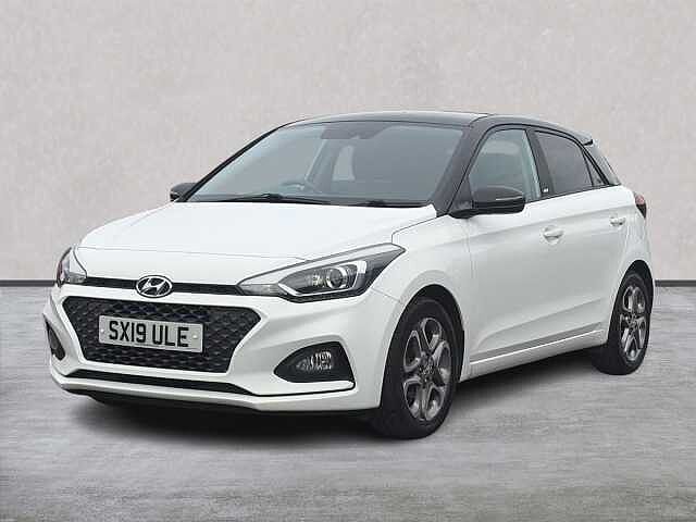Hyundai I20 1.2 Play Hatchback 5Dr Petrol Manual Euro 6 (S/S) (84 Ps) White