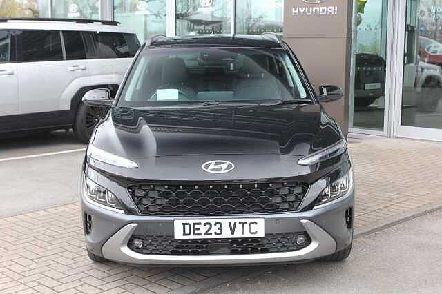 Hyundai KONA 1.6 GDi Hybrid Ultimate 5dr DCT Black