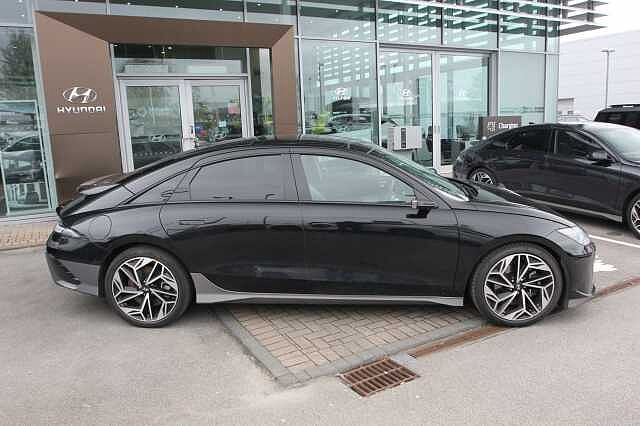 Hyundai IONIQ 6 168kW Ultimate 77kWh 4dr Auto Black