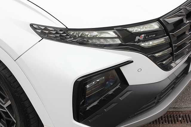 Hyundai TUCSON 1.6 TGDi Hybrid 230 N Line S 5dr 2WD Auto White