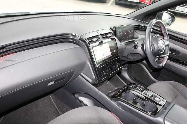 Hyundai TUCSON 1.6 TGDi Hybrid 230 N Line S 5dr 2WD Auto White