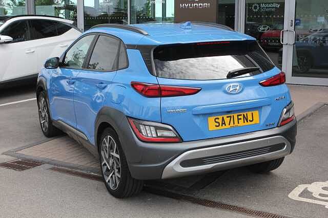 Hyundai KONA 1.6 GDi Hybrid Ultimate 5dr DCT Blue