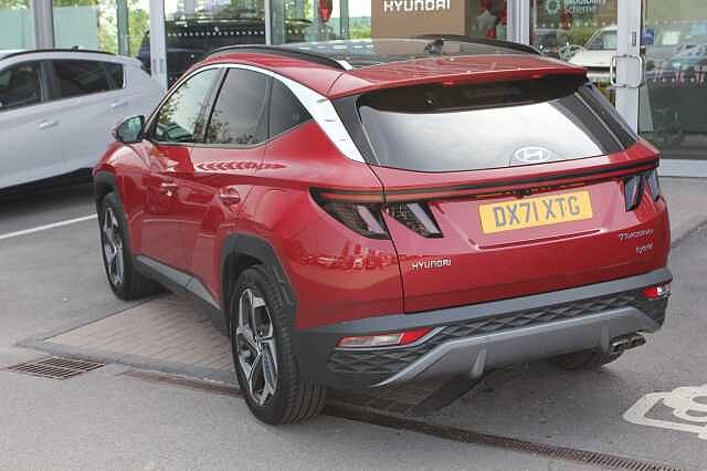 Hyundai TUCSON 1.6 TGDi Hybrid 230 Ultimate 5dr 2WD Auto Red
