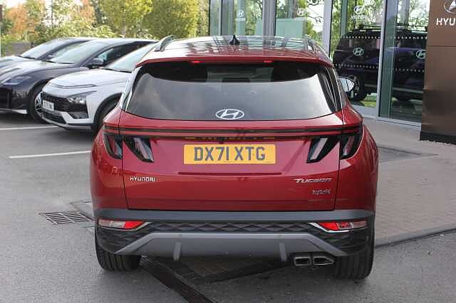 Hyundai TUCSON 1.6 TGDi Hybrid 230 Ultimate 5dr 2WD Auto Red