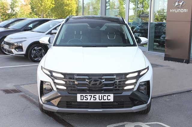 Hyundai TUCSON 1.6T 239 Hybrid Ultimate 5dr Auto White