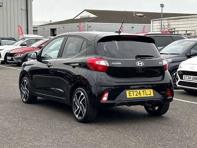 Hyundai I10 1.0 Premium Hatchback 5dr Petrol Auto Euro 6 (s/s) (63 ps) Black