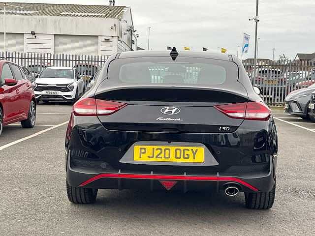 Hyundai I30 1.4 T-GDi N Line + Fastback 5dr Petrol DCT Euro 6 (s/s) (140 ps) Black