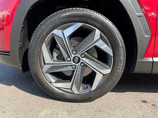 Hyundai TUCSON 1.6 h T-GDi Premium SUV 5dr Petrol Hybrid Auto Euro 6 (s/s) (230 ps) Red