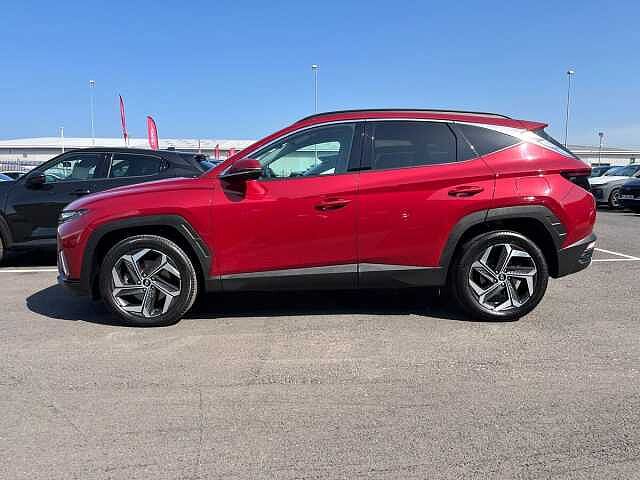 Hyundai TUCSON 1.6 h T-GDi Premium SUV 5dr Petrol Hybrid Auto Euro 6 (s/s) (230 ps) Red