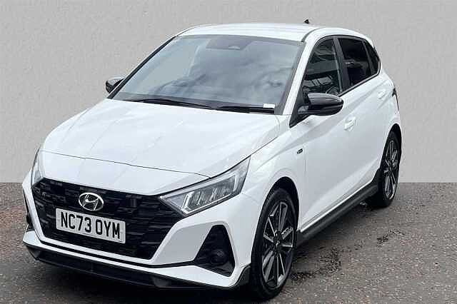 Hyundai I20 5 Dr 1.0 T-GDi 120ps N Line 48 Volt Hybrid Solid - Atlas white