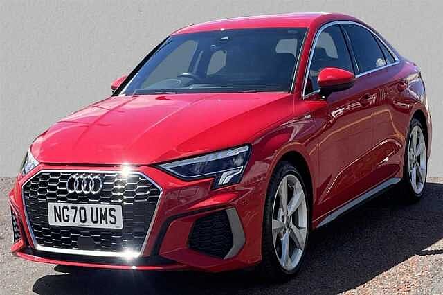 Audi A3 SALOON 1.5 TFSI (150ps) S Line 35 S Red