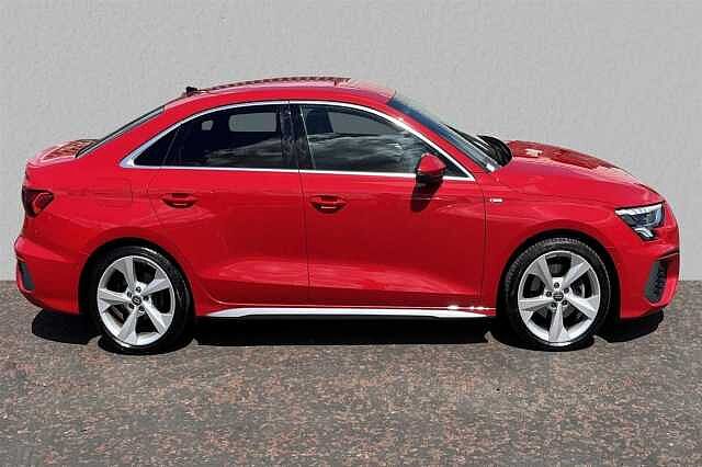 Audi A3 SALOON 1.5 TFSI (150ps) S Line 35 S Red