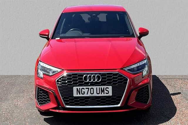 Audi A3 SALOON 1.5 TFSI (150ps) S Line 35 S Red