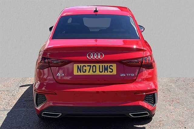Audi A3 SALOON 1.5 TFSI (150ps) S Line 35 S Red