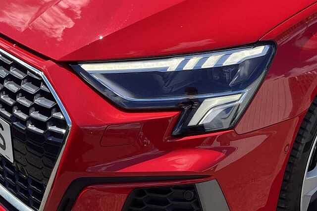 Audi A3 SALOON 1.5 TFSI (150ps) S Line 35 S Red