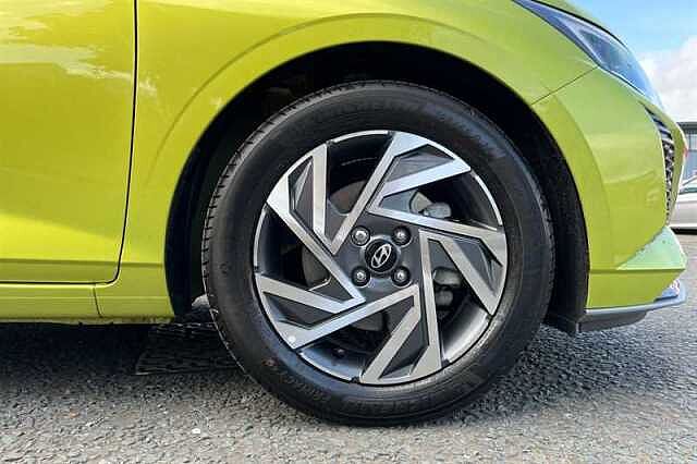 Hyundai I20 1.0 T-GDi Advance Hatchback 5dr Petrol DCT Euro 6 (s/s) (100 ps) Green