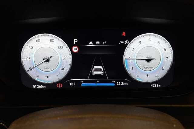 Hyundai TUCSON 1.6 T-GDi MHEV Ultimate SUV 5dr Petrol Hybrid DCT Euro 6 (s/s) (160 ps) White