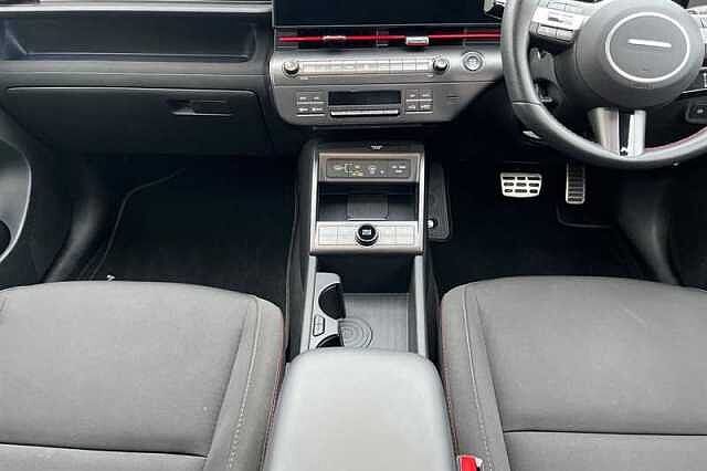 Hyundai KONA 1.6 h-GDi N Line SUV 5dr Petrol Hybrid DCT Euro 6 (s/s) (129 ps) Red