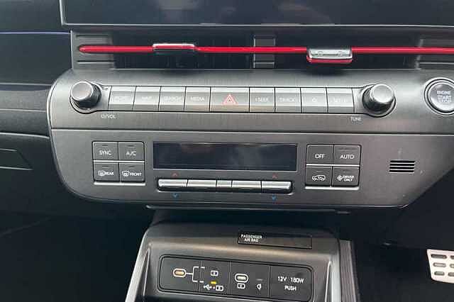 Hyundai KONA 1.6 h-GDi N Line SUV 5dr Petrol Hybrid DCT Euro 6 (s/s) (129 ps) Red