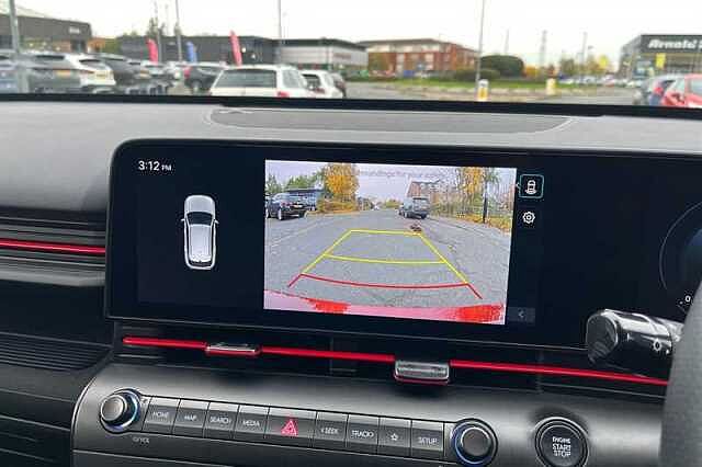 Hyundai KONA 1.6 h-GDi N Line SUV 5dr Petrol Hybrid DCT Euro 6 (s/s) (129 ps) Red