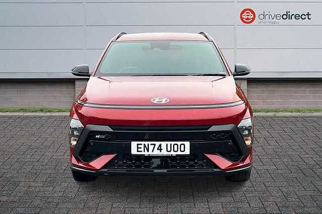 Hyundai KONA 1.6 h-GDi N Line SUV 5dr Petrol Hybrid DCT Euro 6 (s/s) (129 ps) Red