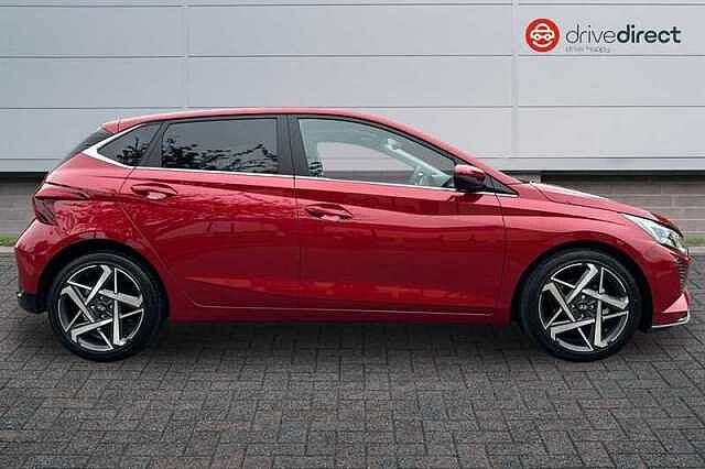 Hyundai I20 1.0 T-GDi Ultimate Hatchback 5dr Petrol DCT Euro 6 (s/s) (100 ps) Red