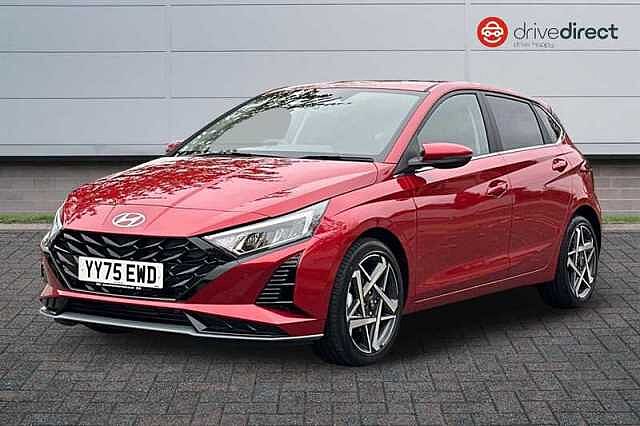 Hyundai I20 1.0 T-GDi Ultimate Hatchback 5dr Petrol DCT Euro 6 (s/s) (100 ps) Red