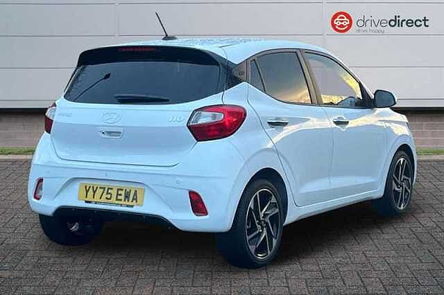 Hyundai I10 1.2 Premium Hatchback 5dr Petrol Auto Euro 6 (s/s) (79 ps) White