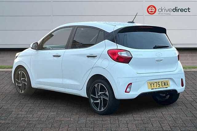 Hyundai I10 1.2 Premium Hatchback 5dr Petrol Auto Euro 6 (s/s) (79 ps) White