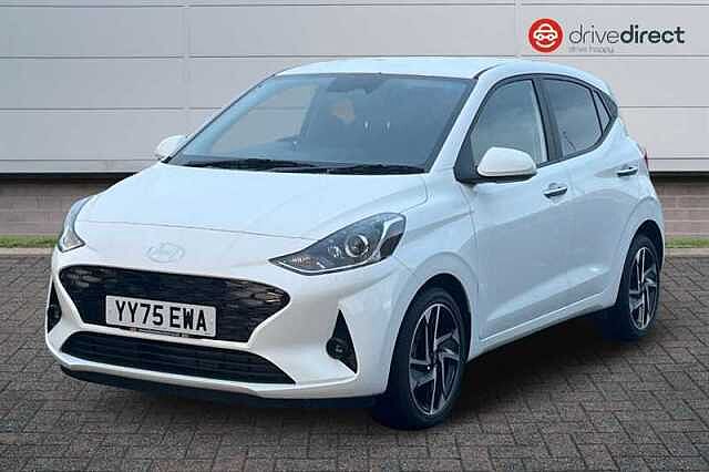Hyundai I10 1.2 Premium Hatchback 5dr Petrol Auto Euro 6 (s/s) (79 ps) White