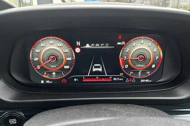 Hyundai I20 1.6 T-GDi N Hatchback 5dr Petrol Manual Euro 6 (s/s) (204 ps) Blue