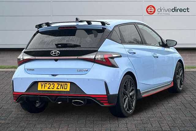 Hyundai I20 1.6 T-GDi N Hatchback 5dr Petrol Manual Euro 6 (s/s) (204 ps) Blue