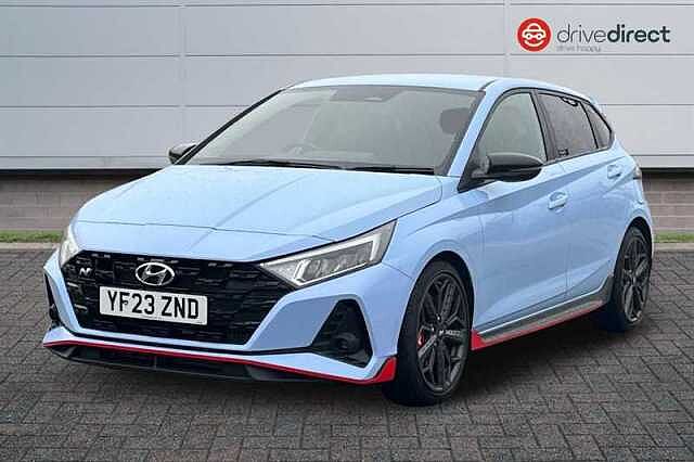Hyundai I20 1.6 T-GDi N Hatchback 5dr Petrol Manual Euro 6 (s/s) (204 ps) Blue