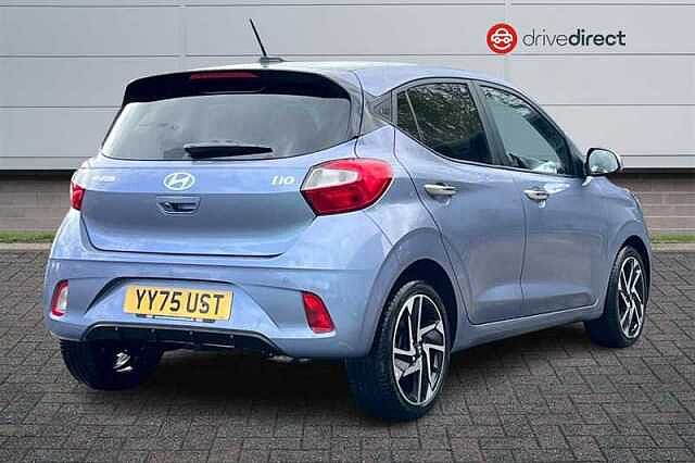 Hyundai I10 1.2 Premium Hatchback 5dr Petrol Auto Euro 6 (s/s) (79 ps) Blue