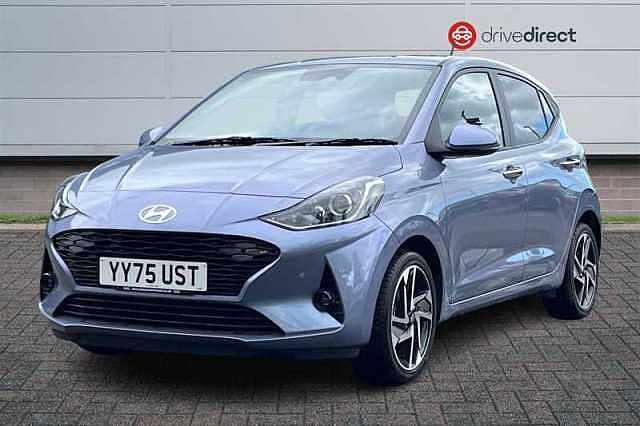Hyundai I10 1.2 Premium Hatchback 5dr Petrol Auto Euro 6 (s/s) (79 ps) Blue